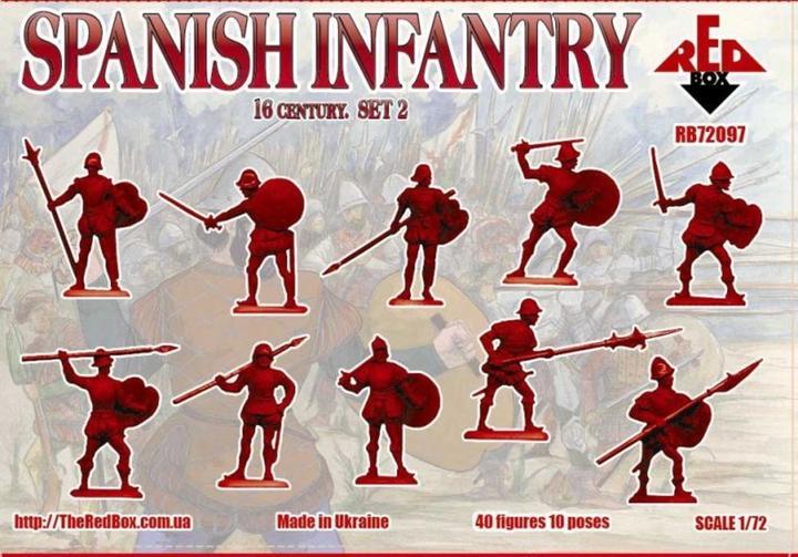 Produktbild Red Box Spanish infantry, 16th century, set 2