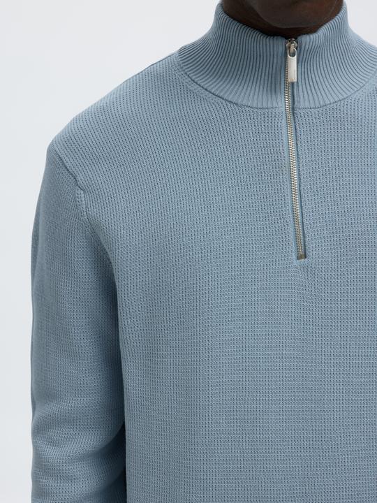 Produktbild Selected Slhdane Ls Knit Structure Half Zip Noos (XXL)