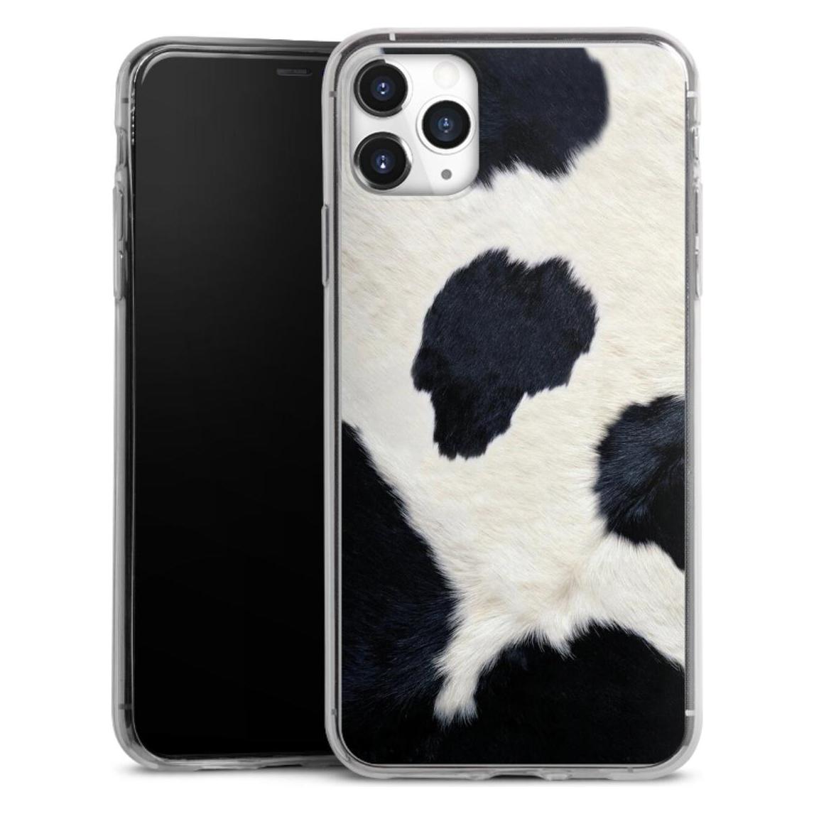 DeinDesign Slim Case Für Apple IPhone 11 Pro Max Silikon Hülle Ultra Dünn Handyhülle Animal-Look Animalprint (Apple IPhone 11 Pro Max), Smartphone