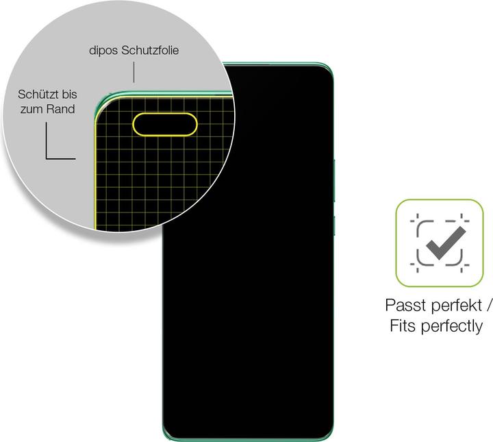 Image du produit Dipos Film de Protection d’écran Full-Cover Anti-reflet (1 pcs, Huawei Nova 11 Pro)