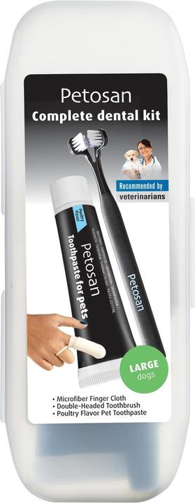 Actual product image Petosan Tooth cleaning Complete Kit L (Dog)