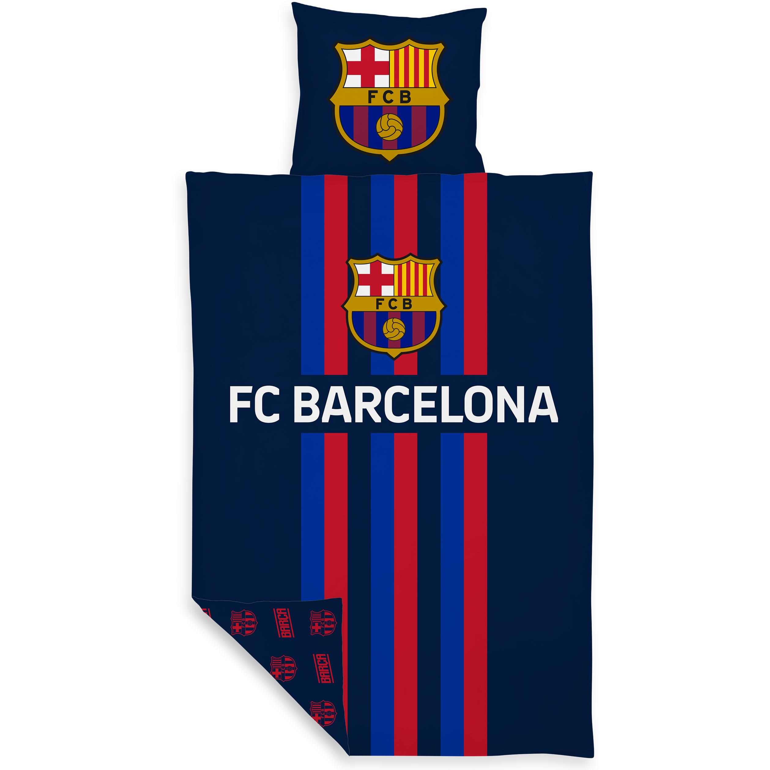 FC Barcelona, Biancheria da letto bambini, FCB towel 70x140 cm.