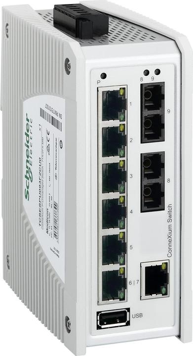 Actual product image Schneider Electric Schneider TCSESPU093F2CU0 CONNEXIUM (7 Ports)