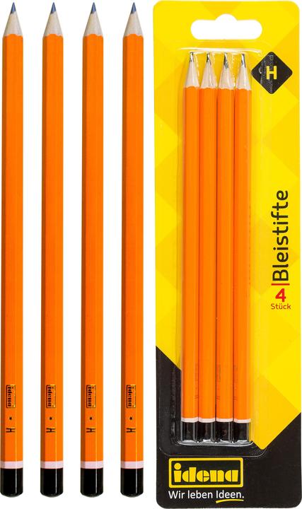 Image du produit Idena Crayon H 4er FSC100 (H, 4 x)