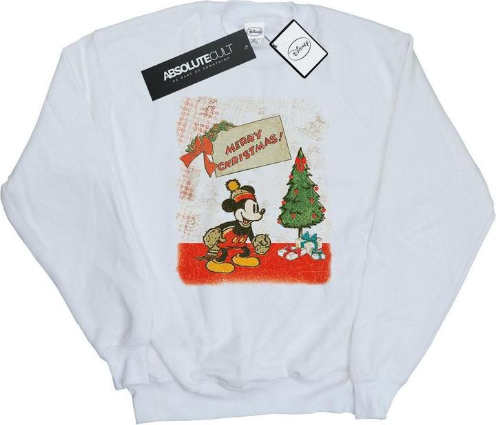 Produktbild Disney Mickey Mouse Vintage Christmas Sweatshirt (L)
