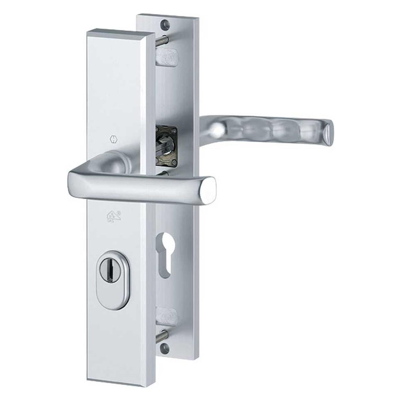 Hoppe, Greepenset, London Veiligheidsbeslag Ktb PC72 Kr/Kr 113/2236ZA/2214 Dd.35/40mm F1 - 3816566