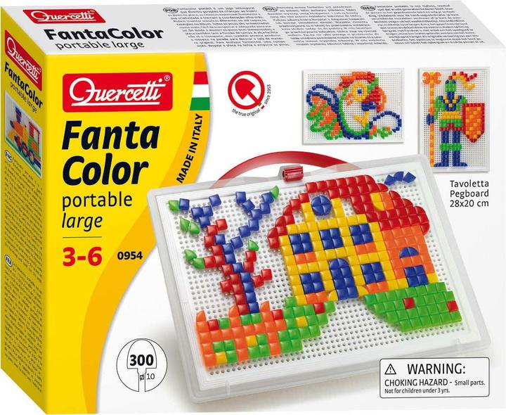 Actual product image Quercetti Insteek Mozaïek, 300 pins