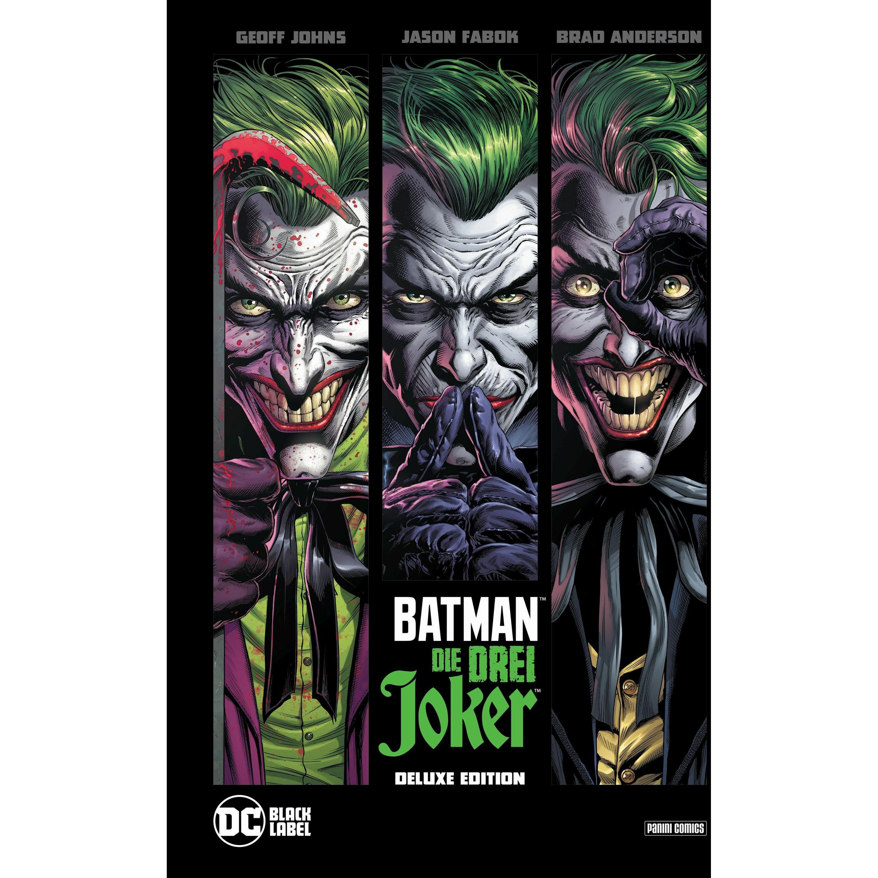 Batman: Die drei Joker (Deluxe-Edition), Belletristik von Geoff Johns, Jason Fabok