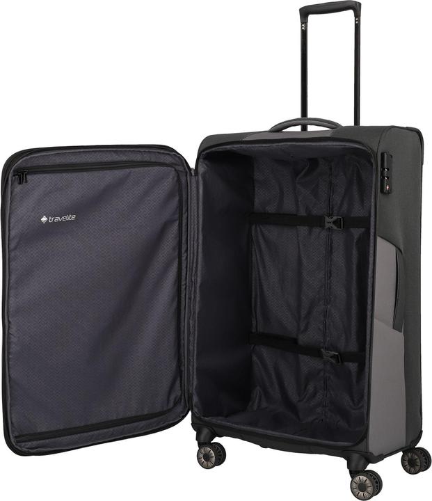 Actual product image Travelite Trolley + Suitcase Viia 4w Trolley L (91 l)