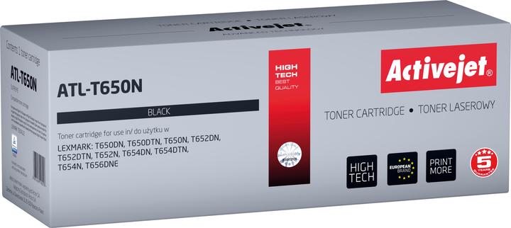 Immagine prodotto Activejet Cartuccia toner ATL-T650N (Sostituzione per Lexmark 11E Massima 6000 pagine ) (B)