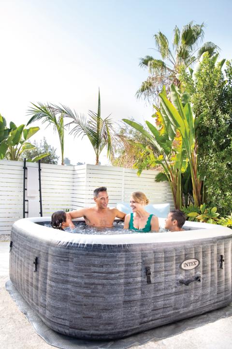 Produktbild Intex PureSpa Jet & Bubble Deluxe Greystone (6 Personen)