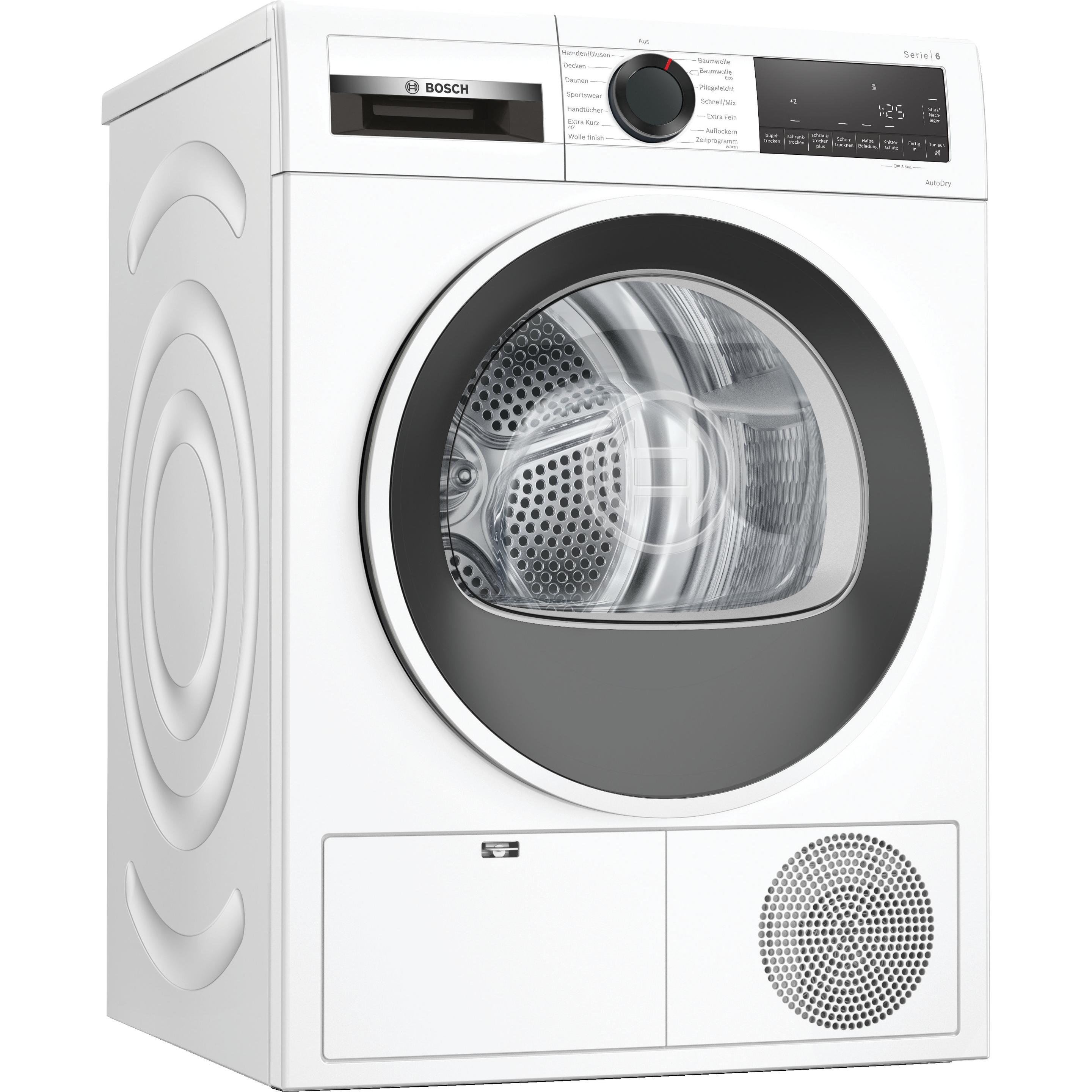 Bosch Hausgeräte WQG241000, Wäschetrockner, Weiss