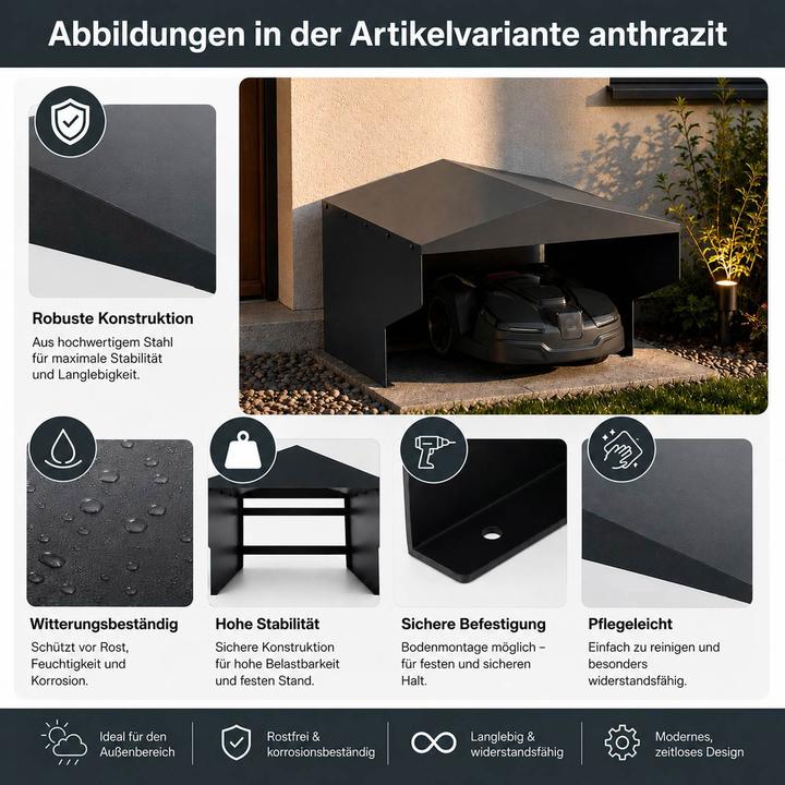 Produktbild MCW Q71 (Mähroboter, Mähroboter Garage)