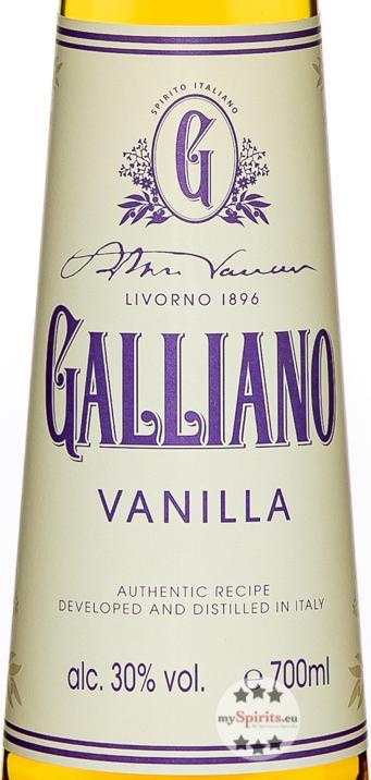 Produktbild Galliano Vanilla Liqueur (1 x 70 cl)