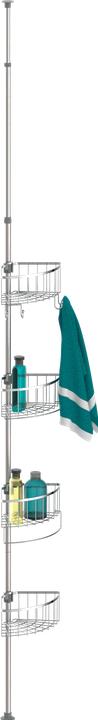 Produktbild Eisl Teleskop-Dusch-Eckregal (23.10 x 23.10 x 245 cm)