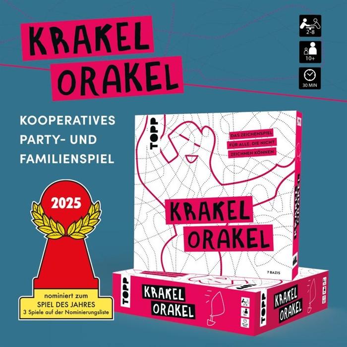 Produktbild Krakel-Orakel – Das Zeichenspiel für alle, die nicht zeichnen können (Deutsch)