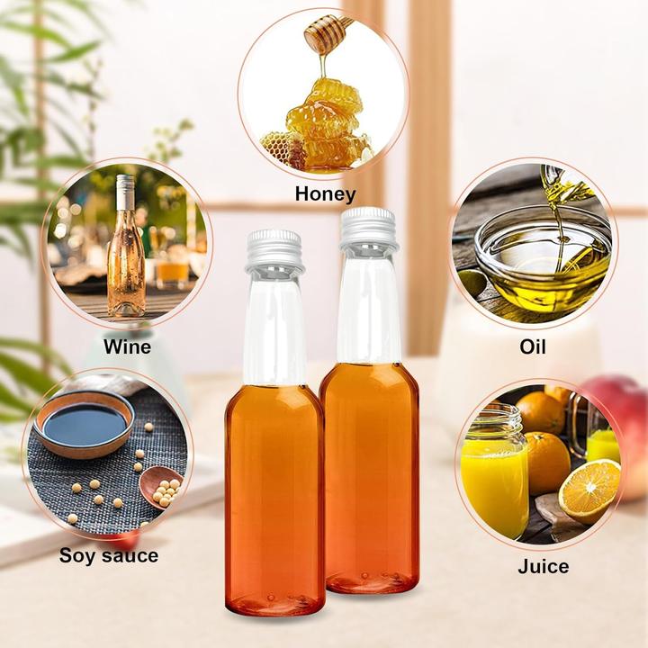 Actual product image Kysun 24x Mini-Schnapsflaschen inkl. Trichter (24 pcs., 0.10 l)