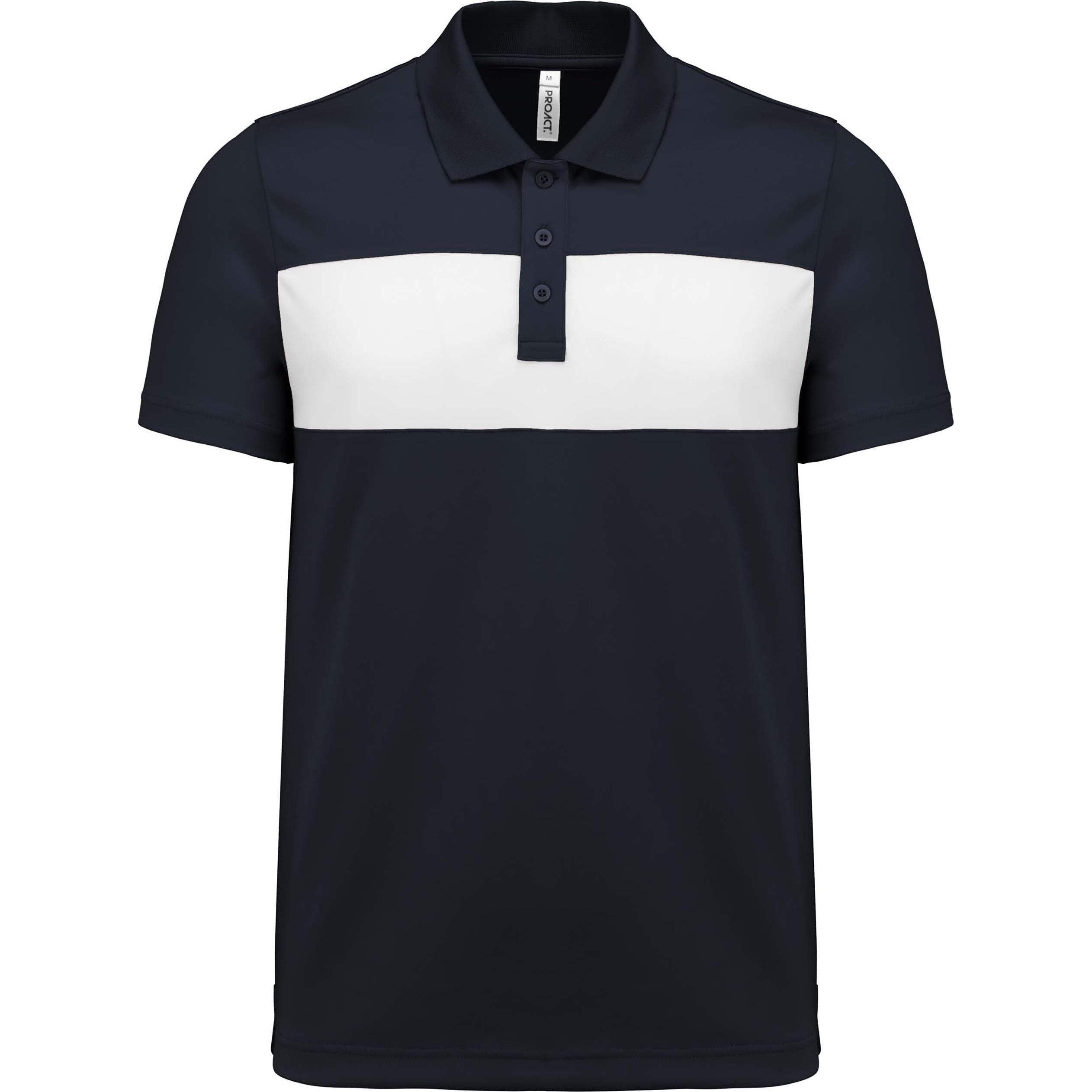 Proact, Shirt, Kurzärmeliges Polo-Shirt, Blau, (XXL)