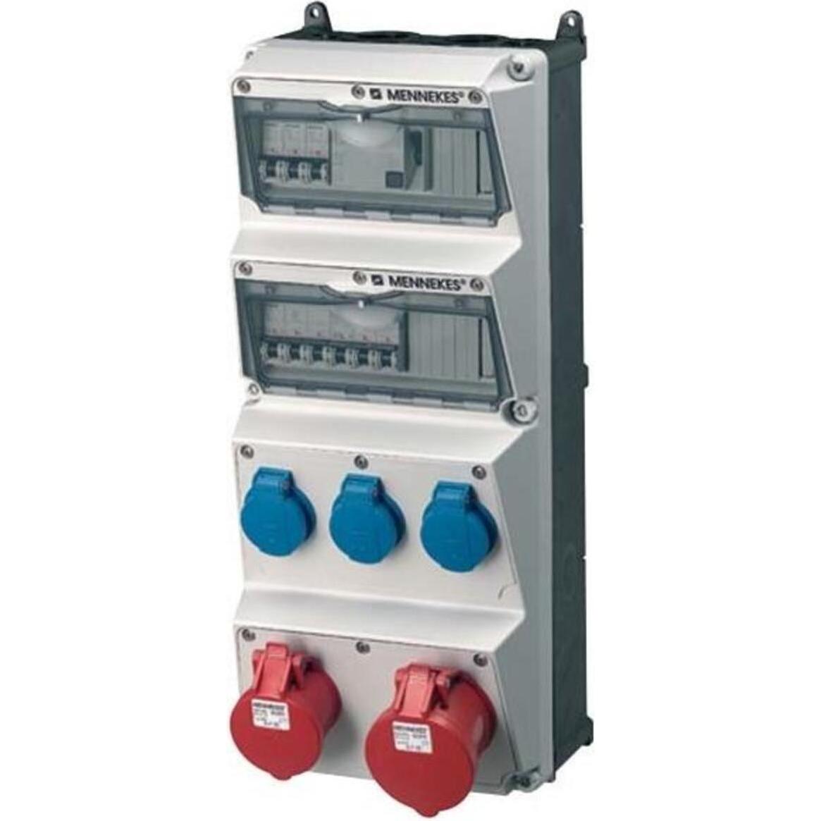 Mennekes, Steckdose, Steckdosen-Kombination