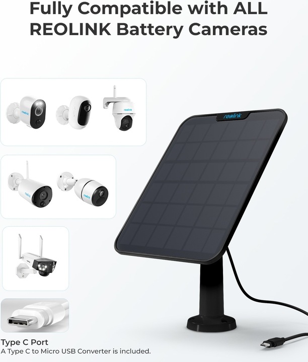 Produktbild Reolink Solarpanel 2 (Solarpanel)