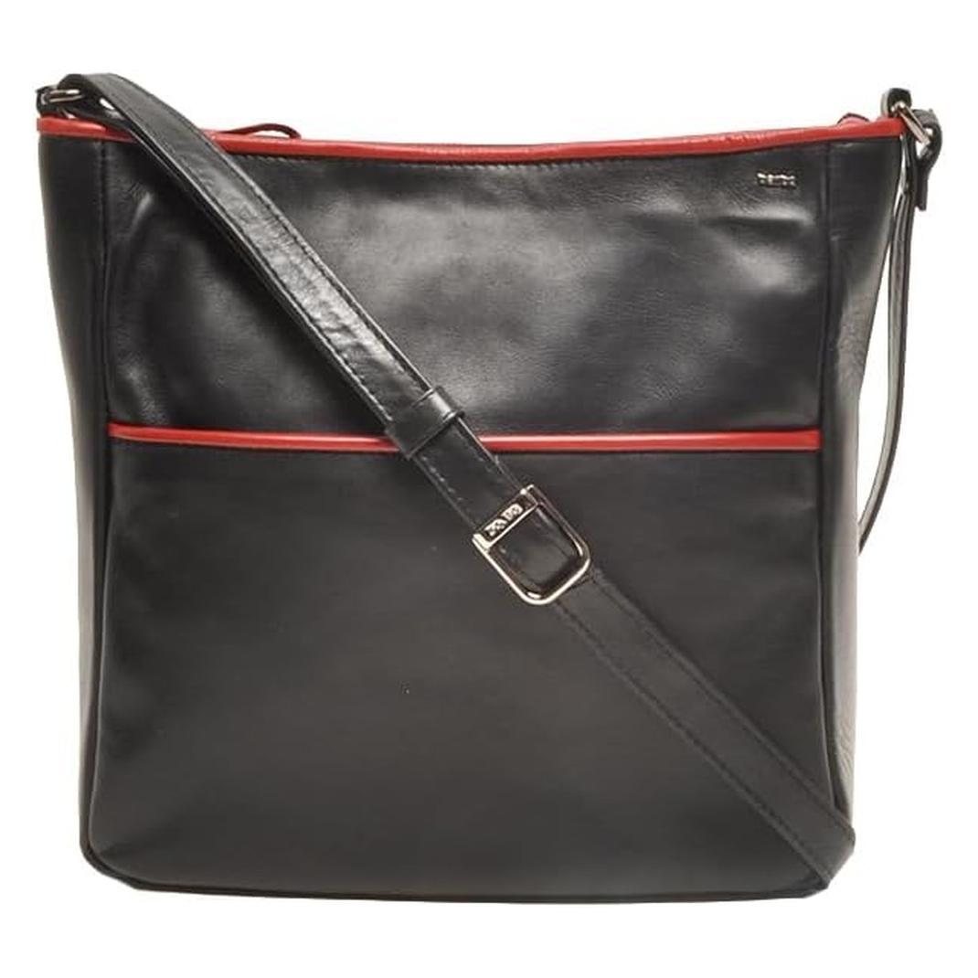 Berba, Vrouwen, Handtas, Borsa A Tracolla Morbida, Rood, Zwart