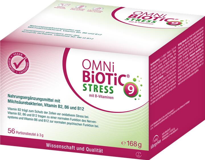 Omni Biotic Stress mit B-Vitaminen (56 Stück, Pulver, 168 g)