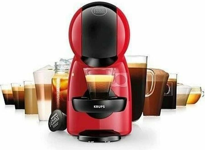 Produktbild Krups Nescaf Dolce Gusto Piccolo XS rood koffiezetapparaat Ultra Compact koffiepad koffiemachine multidran (NESCAFÉ Dolce Gusto)