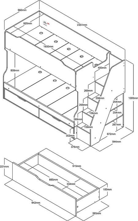 Actual product image Vente-unique Yalova (90 x 190 cm)