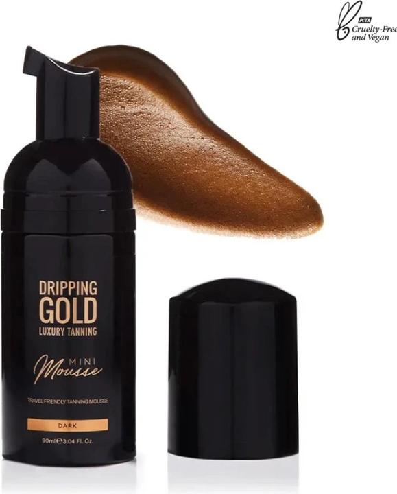 Produktbild Sosu Dripping Gold - Travel self-tanning foam Dark (Mini Mousse) 90 ml (Selbstbräunungsschaum, 90 ml)
