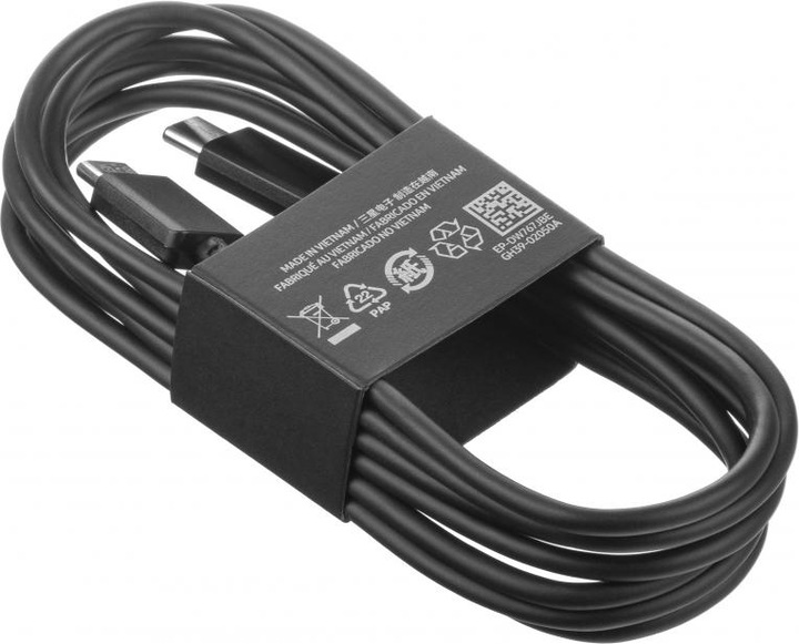 Immagine prodotto Samsung Cavo dati EP-DW767JBE da USB-C a USB-C 25W - nero (1.80 m)