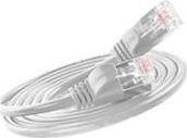 Actual product image Wirewin Slim patch cable: U/FTP, 1.5m, white (U/FTP, CAT6a, 1.50 m)