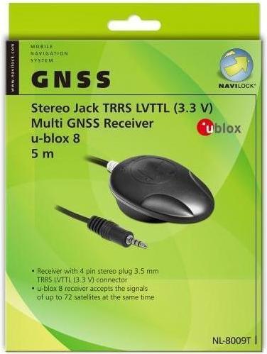 Image du produit Navilock NL-8009T Récepteur stéréo Jack TRRS TTL Multi GNSS