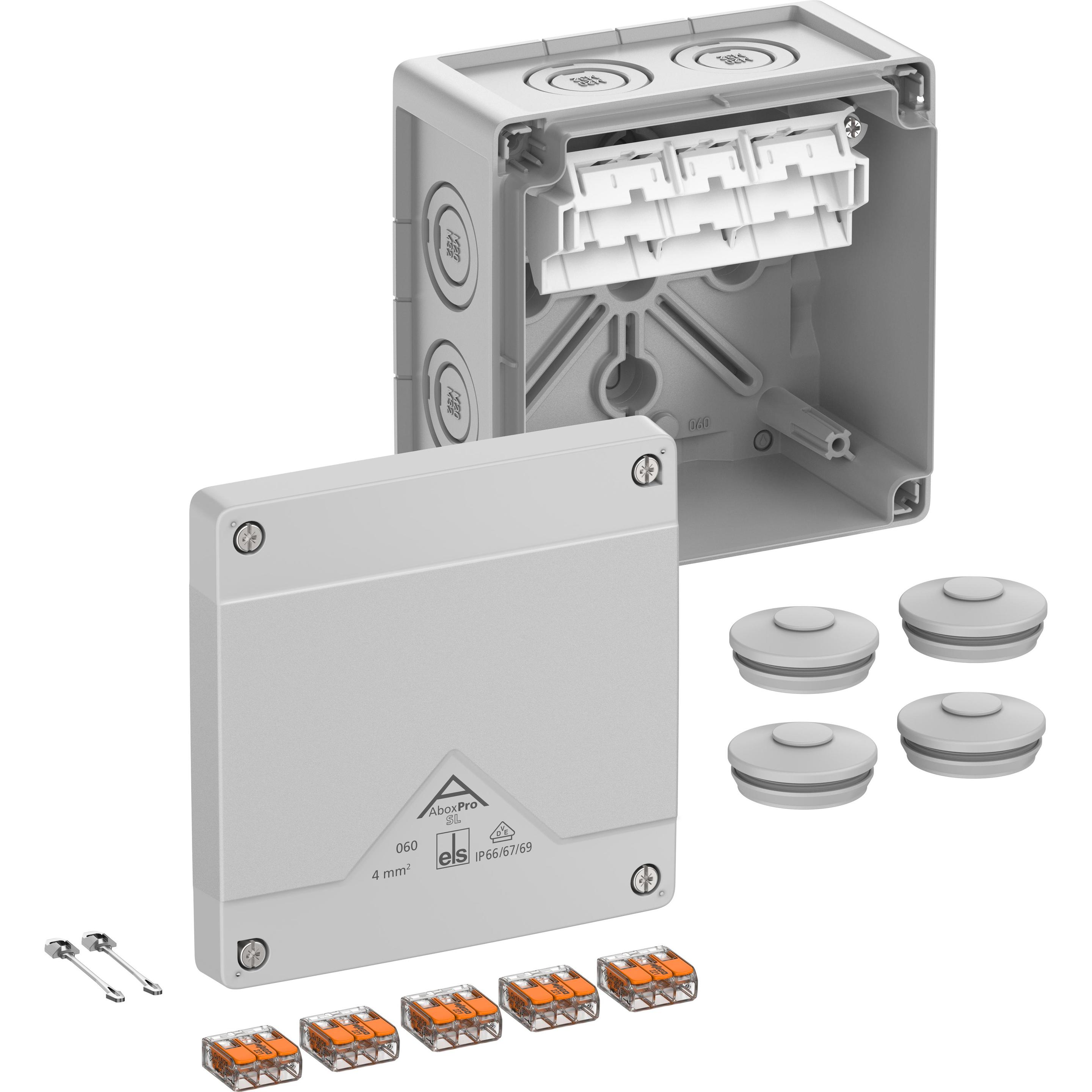 Spelsberg, Abzweigdose, Abzweigkasten Abox Pro SL-4² Schutzart IP66/IP67/IP69 max.4² 40444001
