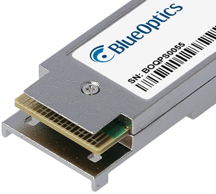 Actual product image BlueOptics Compatible Huawei 02312UJN BO28L13602D QSFP28 Transceiver, LC Duplex, 100GBASE-CWDM4, Singlemode F
