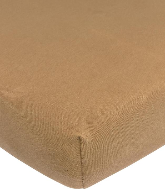Productafbeelding Meyco Home jersey hoeslaken 160x200 toffee (160 x 200 cm)