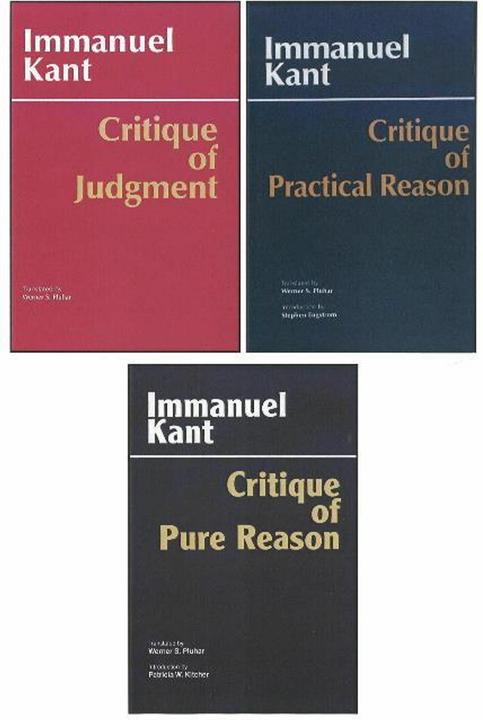 Produktbild Three Critiques, 3-volume Set (Englisch, Immanuel Kant, Werner S. Pluhar, 2002)