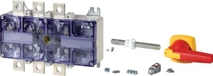 Actual product image Eaton Switch-disconnector, DMV, 400 A, 4-pole, EMERGENCY STOP function, with red rotary handle and yellow