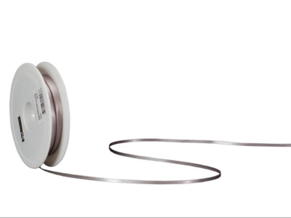 Produktbild Spyk Geschenkband Satin 3 mm x 50 m, Silber (Geschenkband, 1 x)