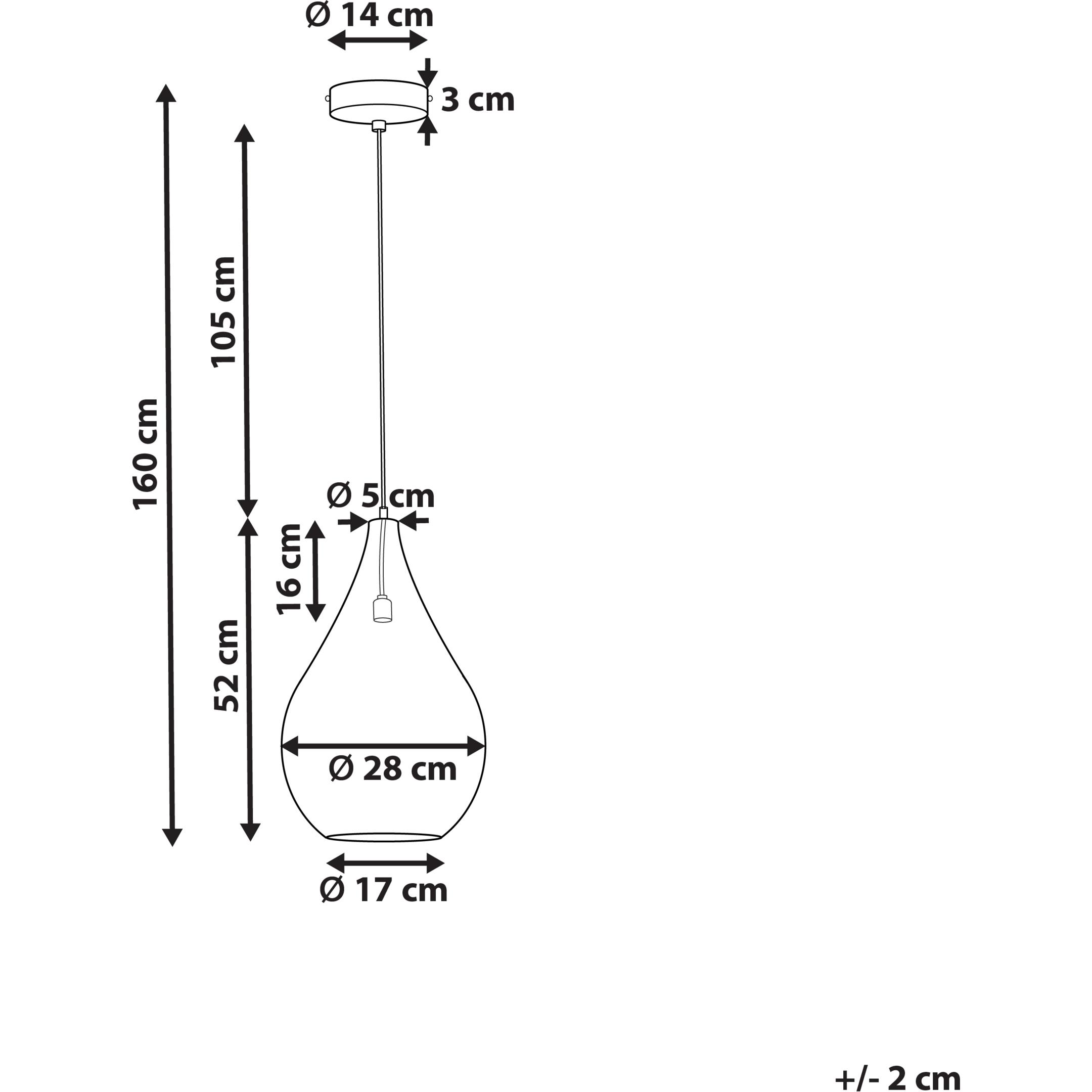 Thumbnail - Beliani, Pendelleuchte, Tista