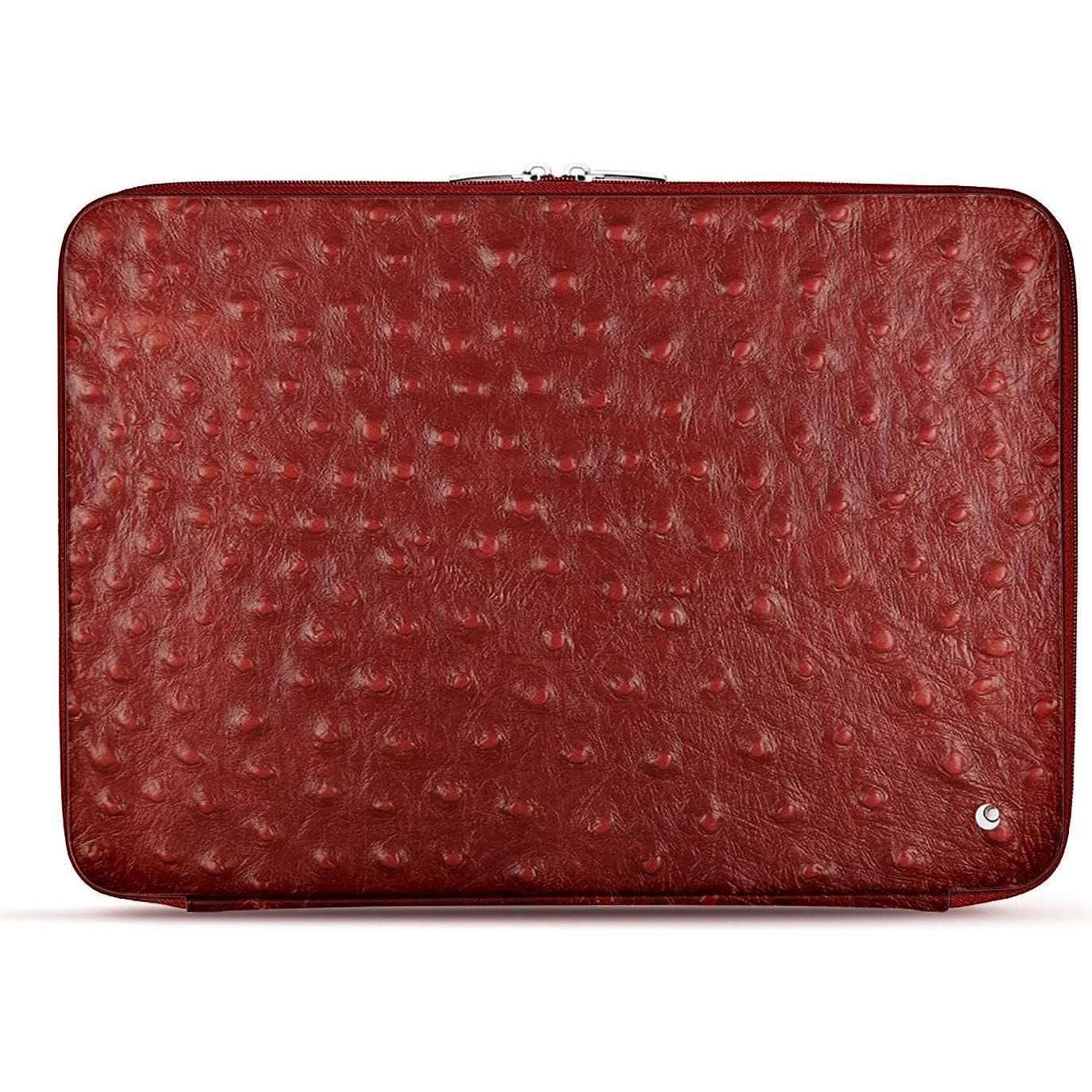Noreve Lederhülle (17"), Notebooktasche, Rot