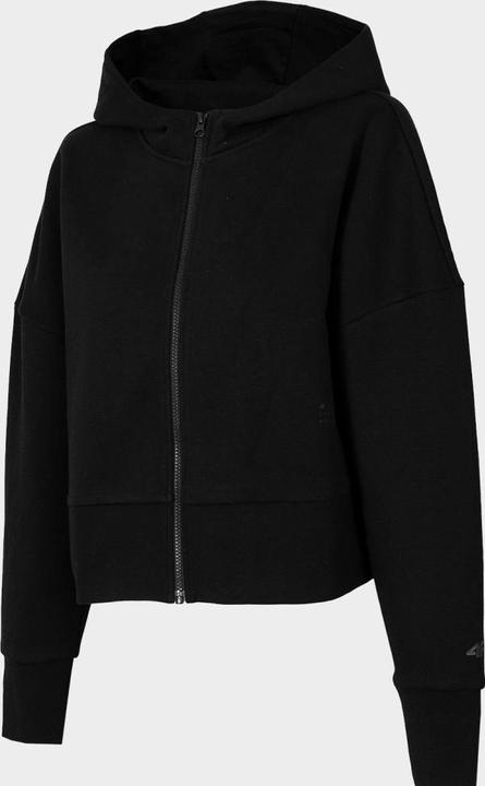 Produktbild 4F Bluza damska H4Z22-BLD026 Głęboka czerń r.XL (XL)