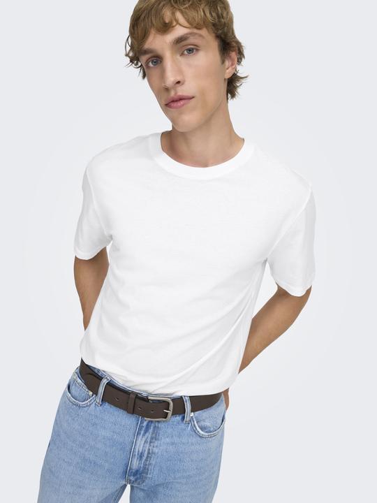 Produktbild Only & Sons Onsmax Life Reg Ss Stitch Tee Noos (XL)