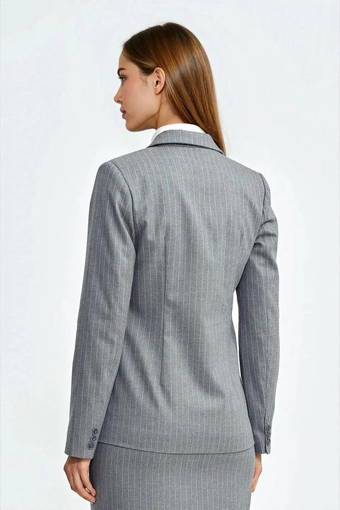 Immagine prodotto Nife Blazer classico a righe donna (42)