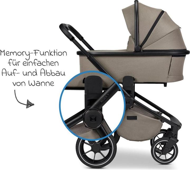 Actual product image Moon Kombikinderwagen 2in1 Kombi-Kinderwagen Resea + bis 22 kg