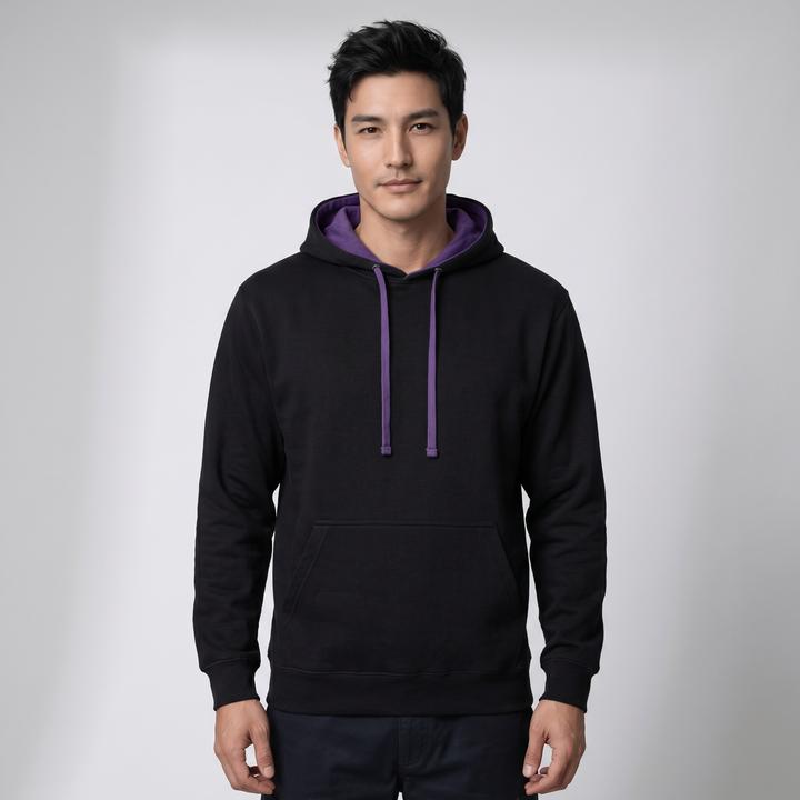 Schwarz/Violett