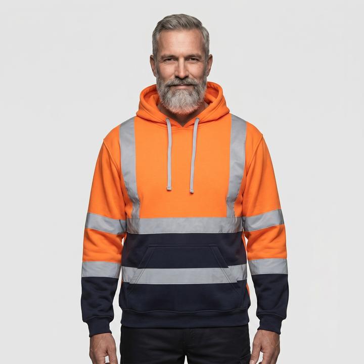 Marineblau, Orange