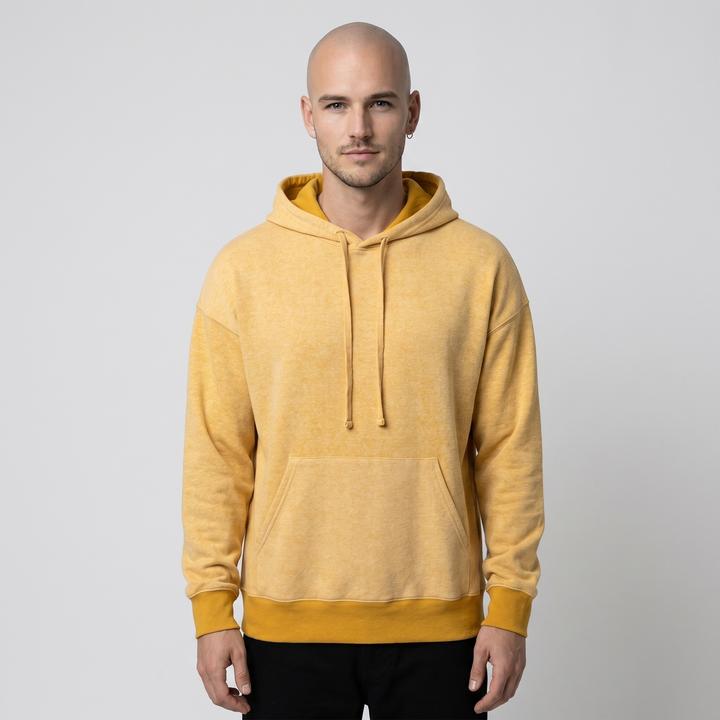 Mustard yellow mottled