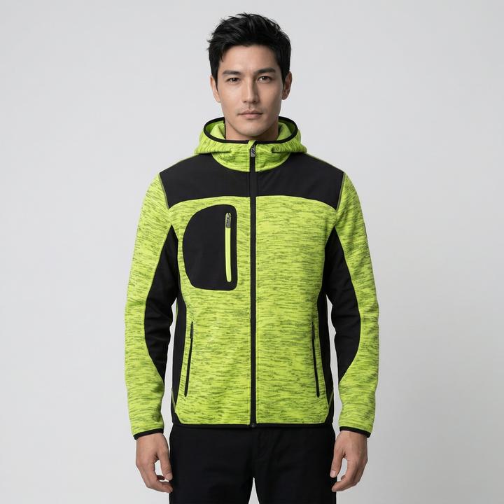 Fluogelb, Neon Gelb, Schwarz