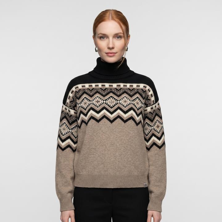 Black, Brown Melange, Off White