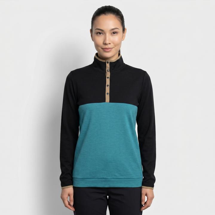 Black, Ocean green